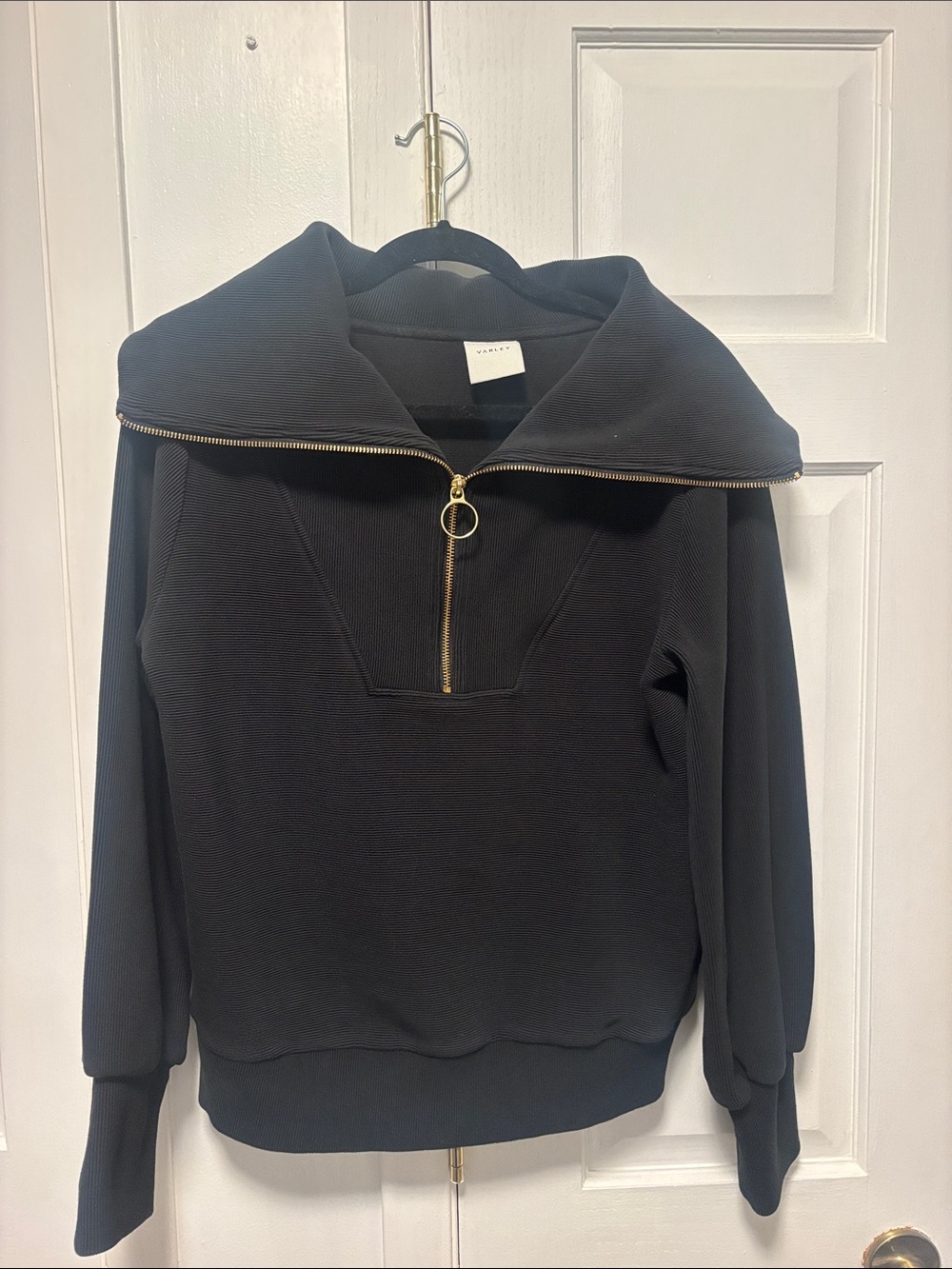 Varley Vine half zip Women's Black Zip-Front pullover